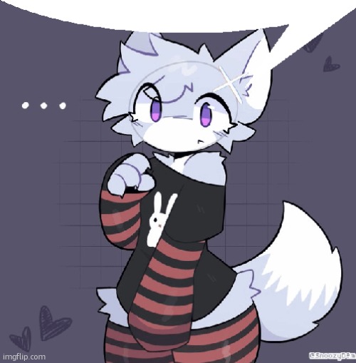 aww it looks so cute and like someone i know | image tagged in furry femboy speech bubble | made w/ Imgflip meme maker