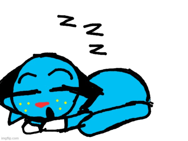 Sleepy Oggy! | image tagged in oggy and the cockroaches,sleepy | made w/ Imgflip meme maker