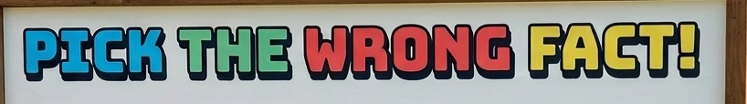 Pick the Wrong fact Blank Meme Template