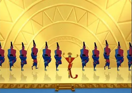 Kuzco dance soldiers Blank Meme Template