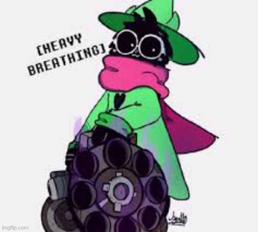 I am heavy weapons guy | image tagged in ralsei | made w/ Imgflip meme maker