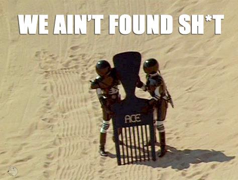 Oak Island team after digging another shaft Blank Meme Template