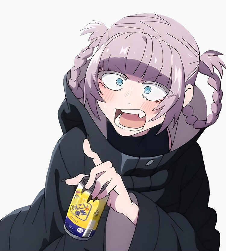 nazuna pointing Blank Meme Template
