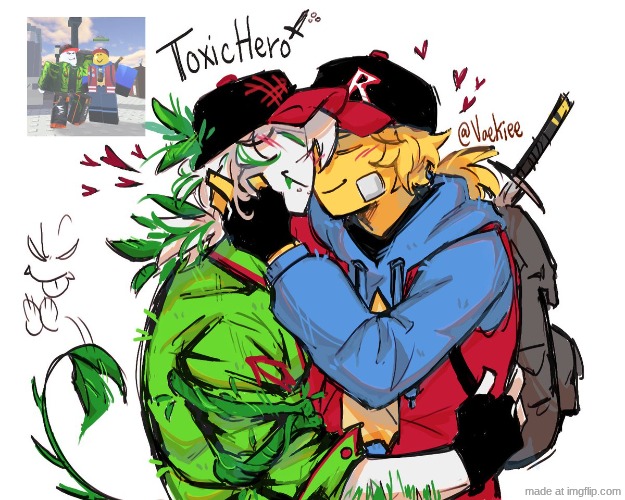 ttttttttttttoxic heroooooooooooooo | image tagged in gtvt8zra8aaykqw jpg | made w/ Imgflip meme maker