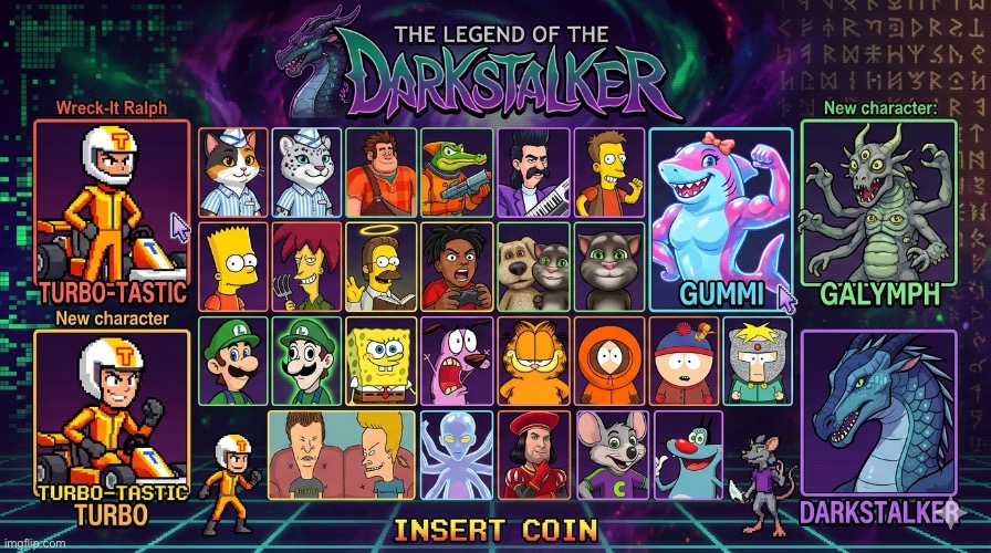 Well, I did it.. the whole roster is here (and if this does put a grimace instead of a smile, then nothing will.) | image tagged in cursed image,blursed,roster | made w/ Imgflip meme maker