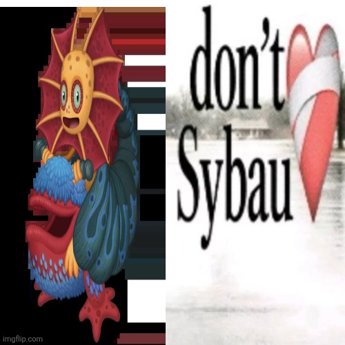 don't SYBAU | image tagged in don't sybau | made w/ Imgflip meme maker