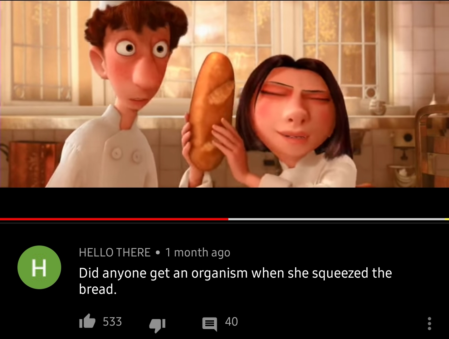 Did anyone get an organism when she squeezed the bread? Blank Meme Template