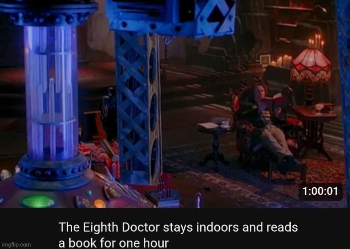 Peak Doctor Who Content | image tagged in medium,new medium,another medium,and another medium,and yet another medium,another medium bites the median | made w/ Imgflip meme maker