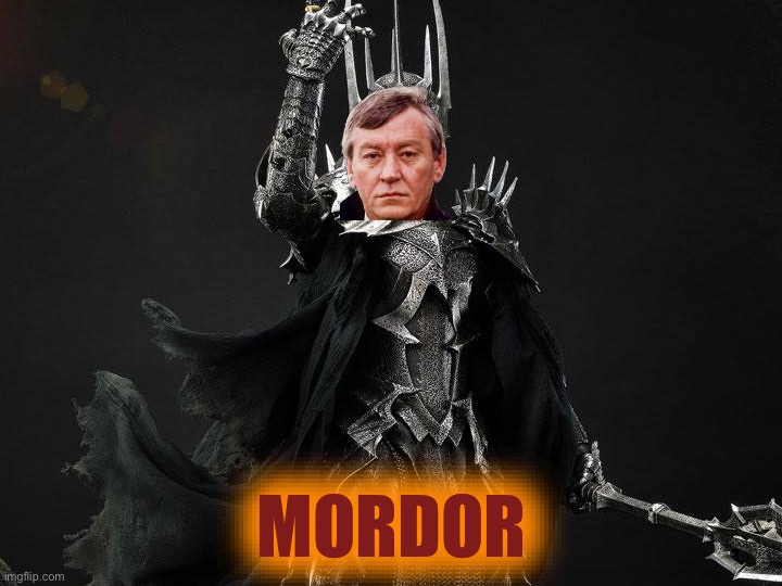 ( for those who grew up in the 80s watching Taggart on u.k t.v. )“ There’s been a .. “ | Mordor | image tagged in lotr sauron,taggart,uk tv,sayings,accent,fun | made w/ Imgflip meme maker