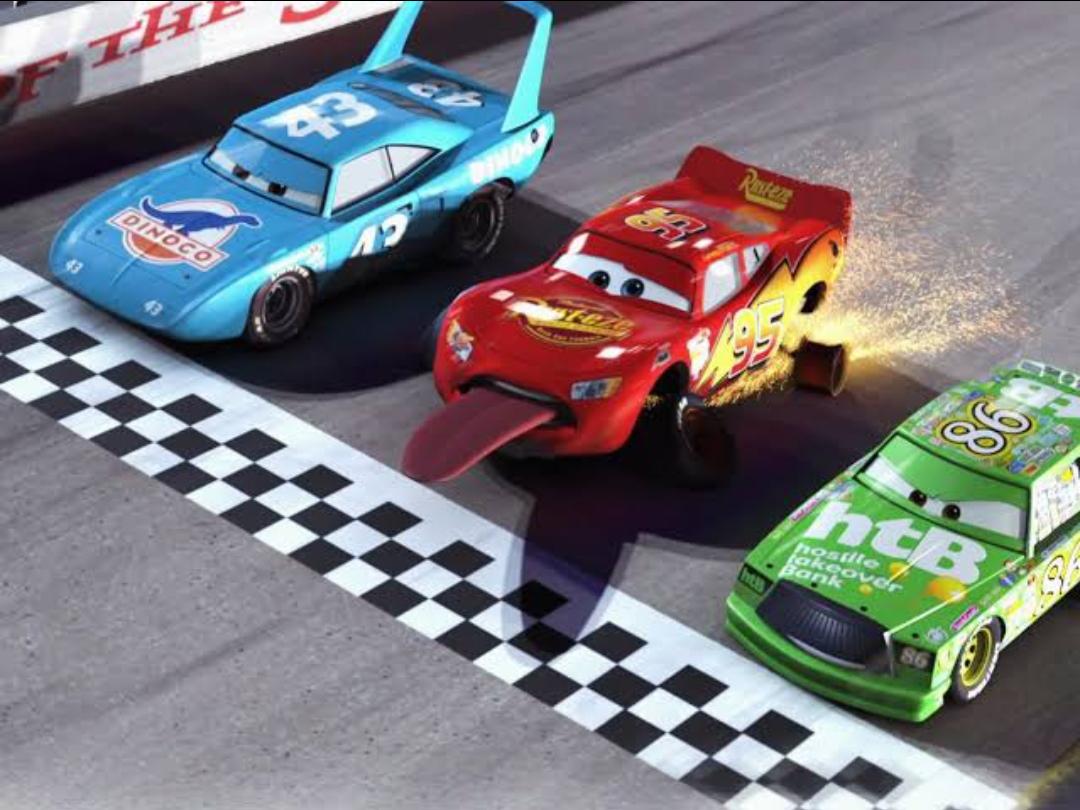 Mcqueen Finish LIne Blank Meme Template