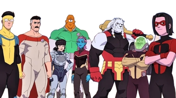 Invincible’s Gang Blank Meme Template