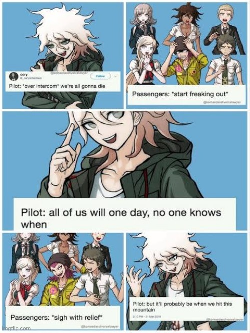 image tagged in danganronpa,two | made w/ Imgflip meme maker
