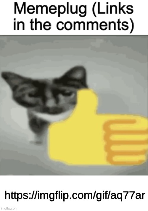 Dark.George request | https://imgflip.com/gif/aq77ar | image tagged in memeplug | made w/ Imgflip meme maker