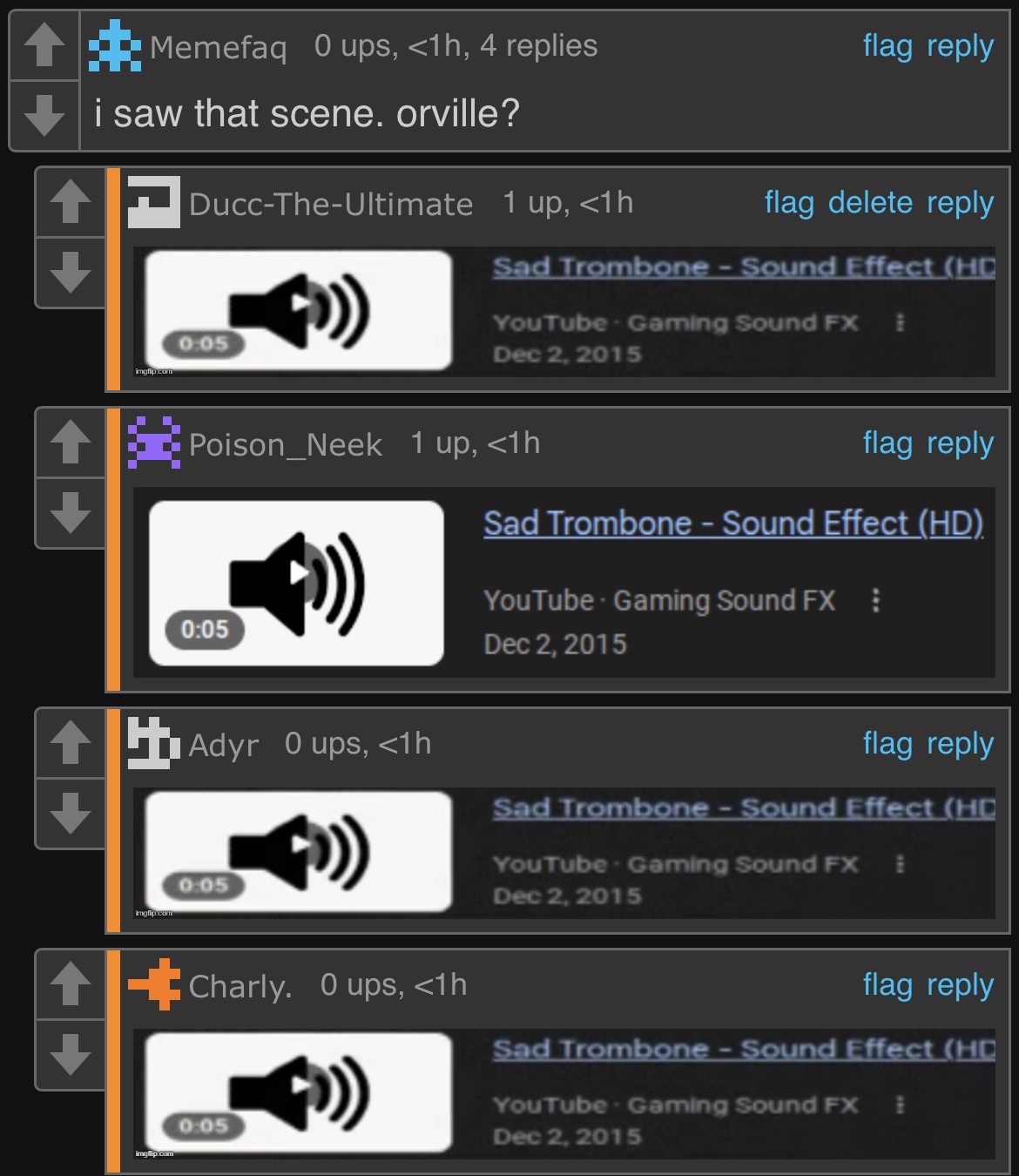 High Quality Sad Trombone - Sound Effect (HD) (unedited sad trombone) Blank Meme Template