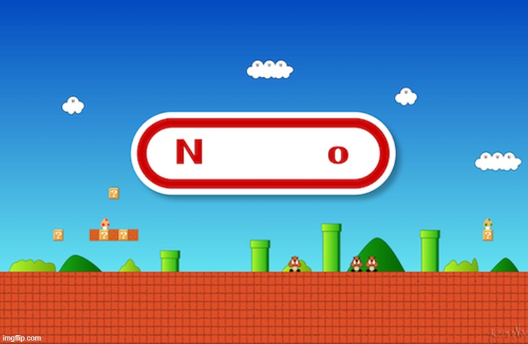 Just no | image tagged in no | made w/ Imgflip meme maker