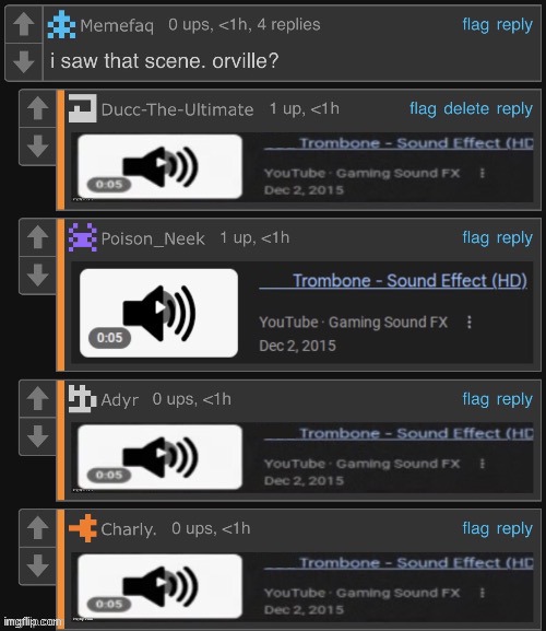 sad trombone sound effect  edited | image tagged in sad trombone sound effect edited | made w/ Imgflip meme maker