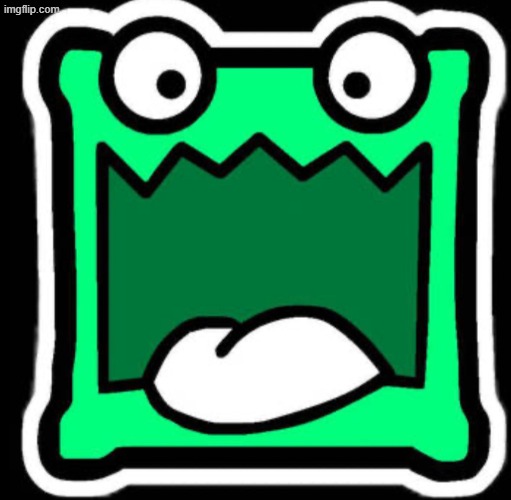 Mulpan | image tagged in gd icon,memes,mulpan,geometry dash | made w/ Imgflip meme maker