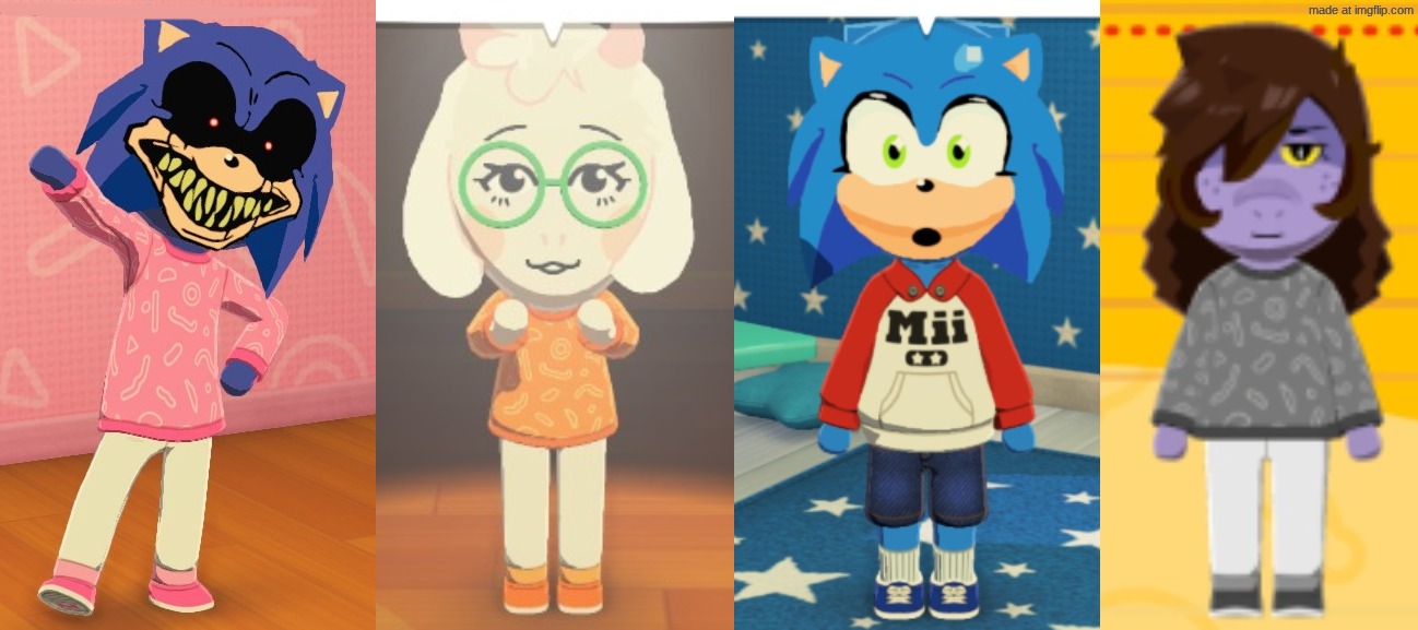 my favorite miis to draw | made w/ Imgflip meme maker