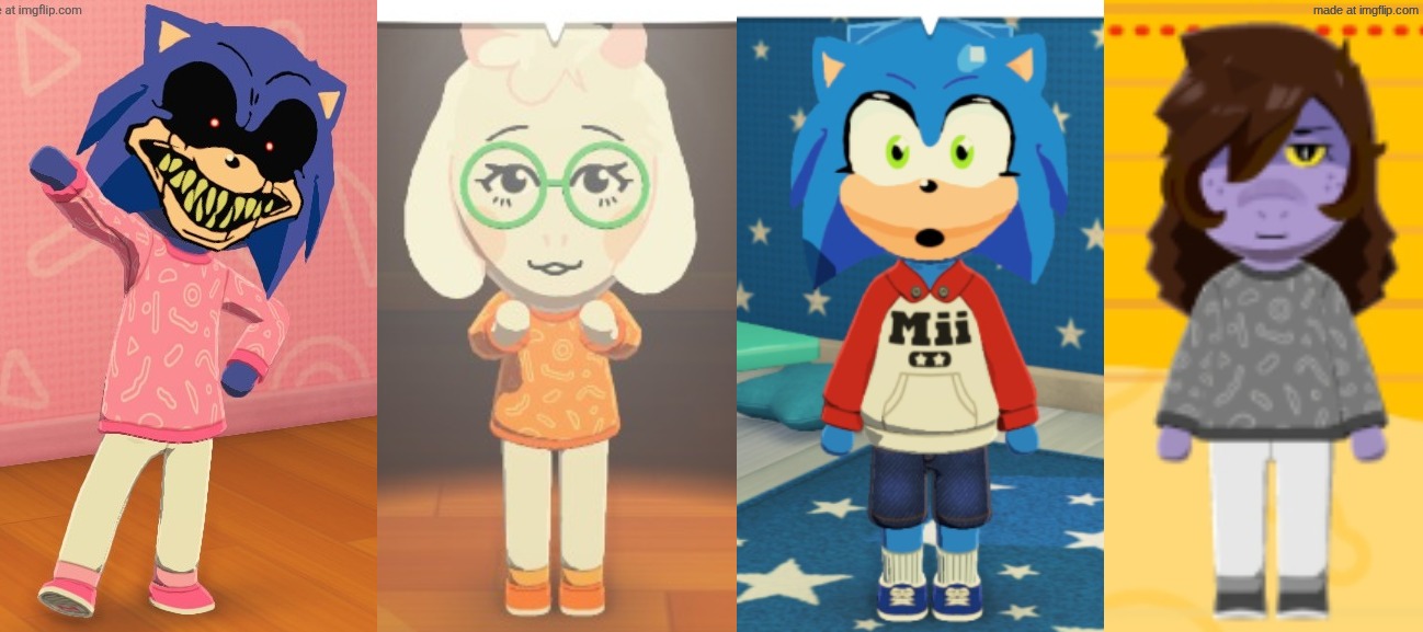 my favorite miis | made w/ Imgflip meme maker