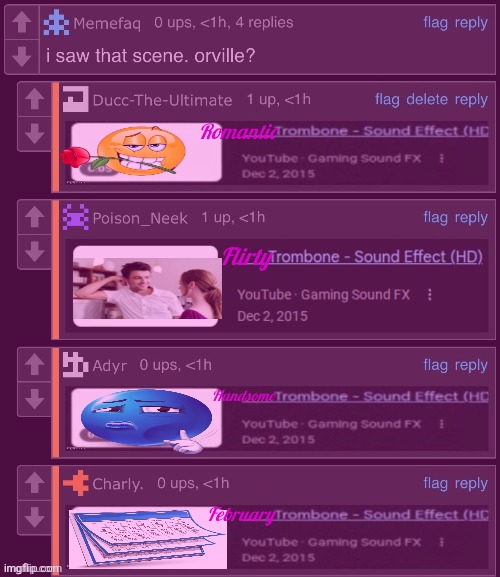 Flirty Romantic Handsome February | made w/ Imgflip meme maker