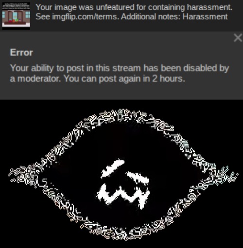 They're just mad that the GIF is actually valid. What a bunch of hoopla. | image tagged in this is a joke dude man please don't smite me | made w/ Imgflip meme maker