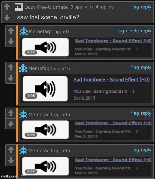 took me long enough to make this | image tagged in trombone 2 png | made w/ Imgflip meme maker