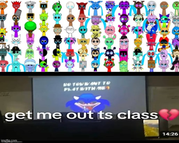 Bro why are we making Sprunki hate art now | image tagged in bro why are we making sprunki hate art now | made w/ Imgflip meme maker