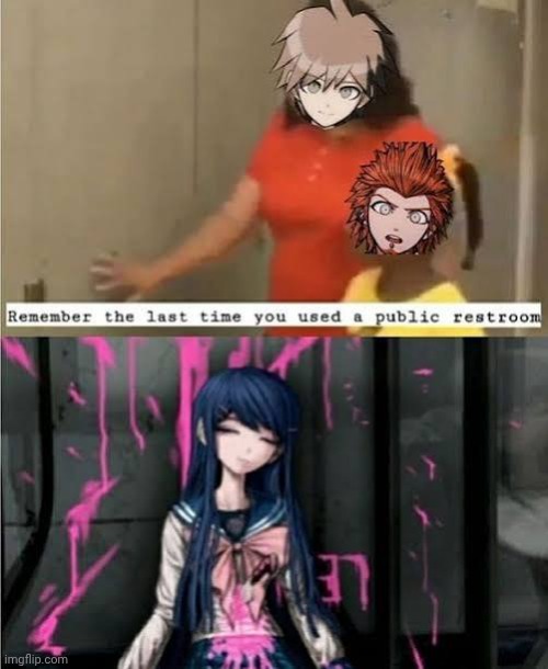 image tagged in danganronpa | made w/ Imgflip meme maker