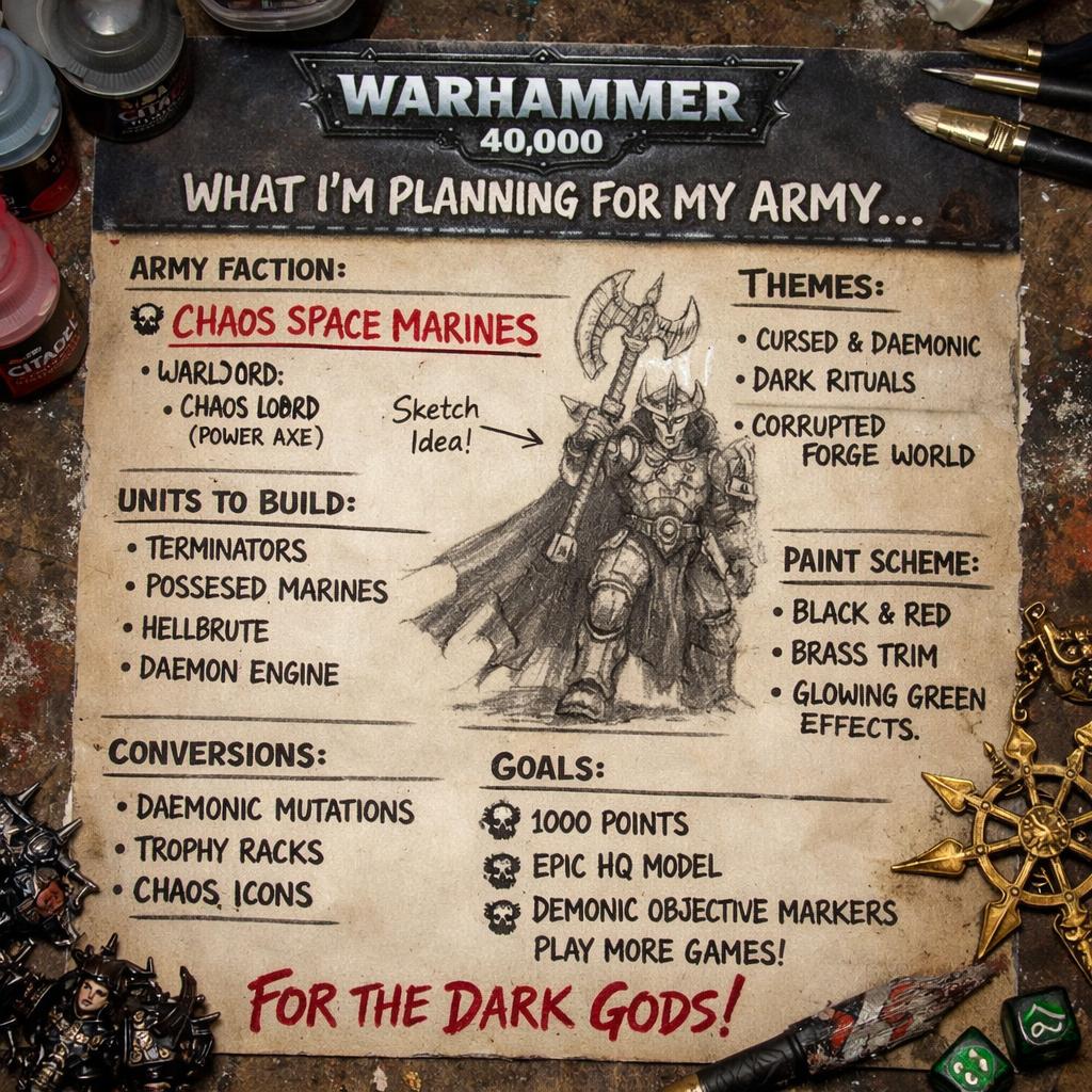 Warhammer 40,000 Blank Meme Template