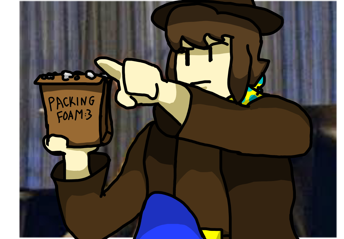 Clover pointing Blank Meme Template