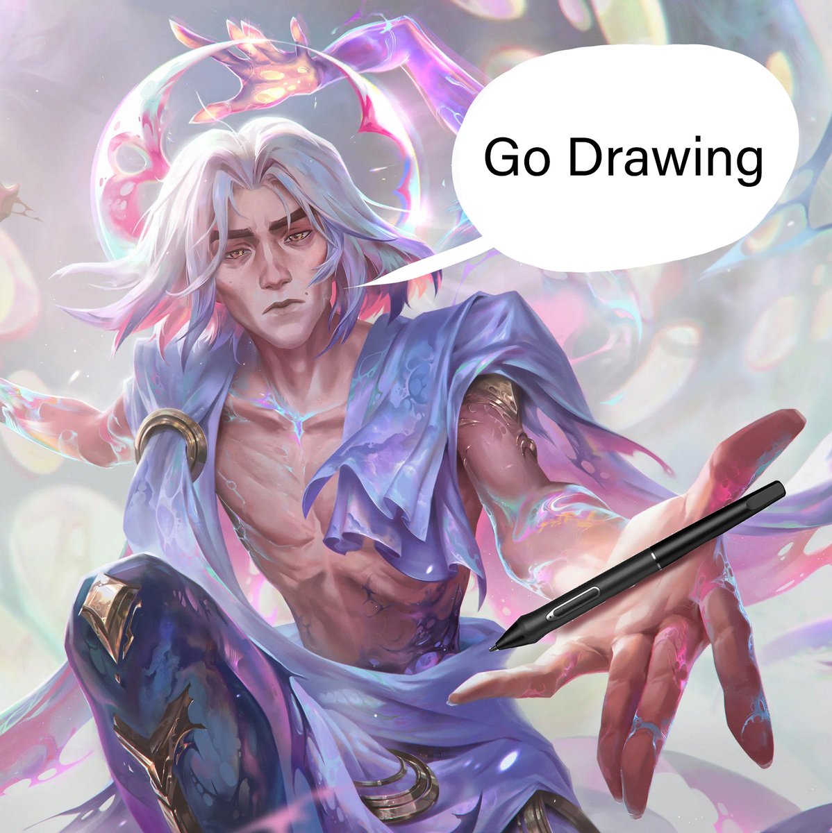 Viktor Go Drawing Blank Meme Template