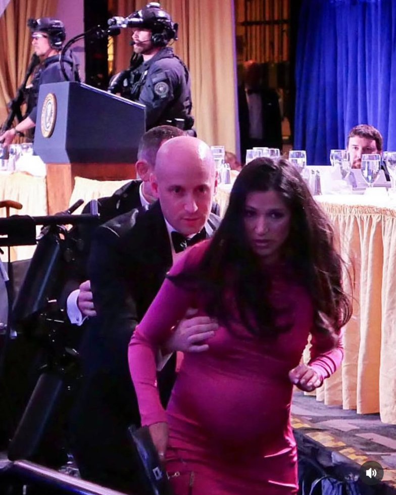 Meat Shield Katie Miller Blank Meme Template