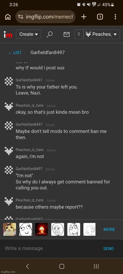 I think Garfield and I might be chill now... but this still upset me | image tagged in screenshot_20260427_152623_chrome jpg | made w/ Imgflip meme maker