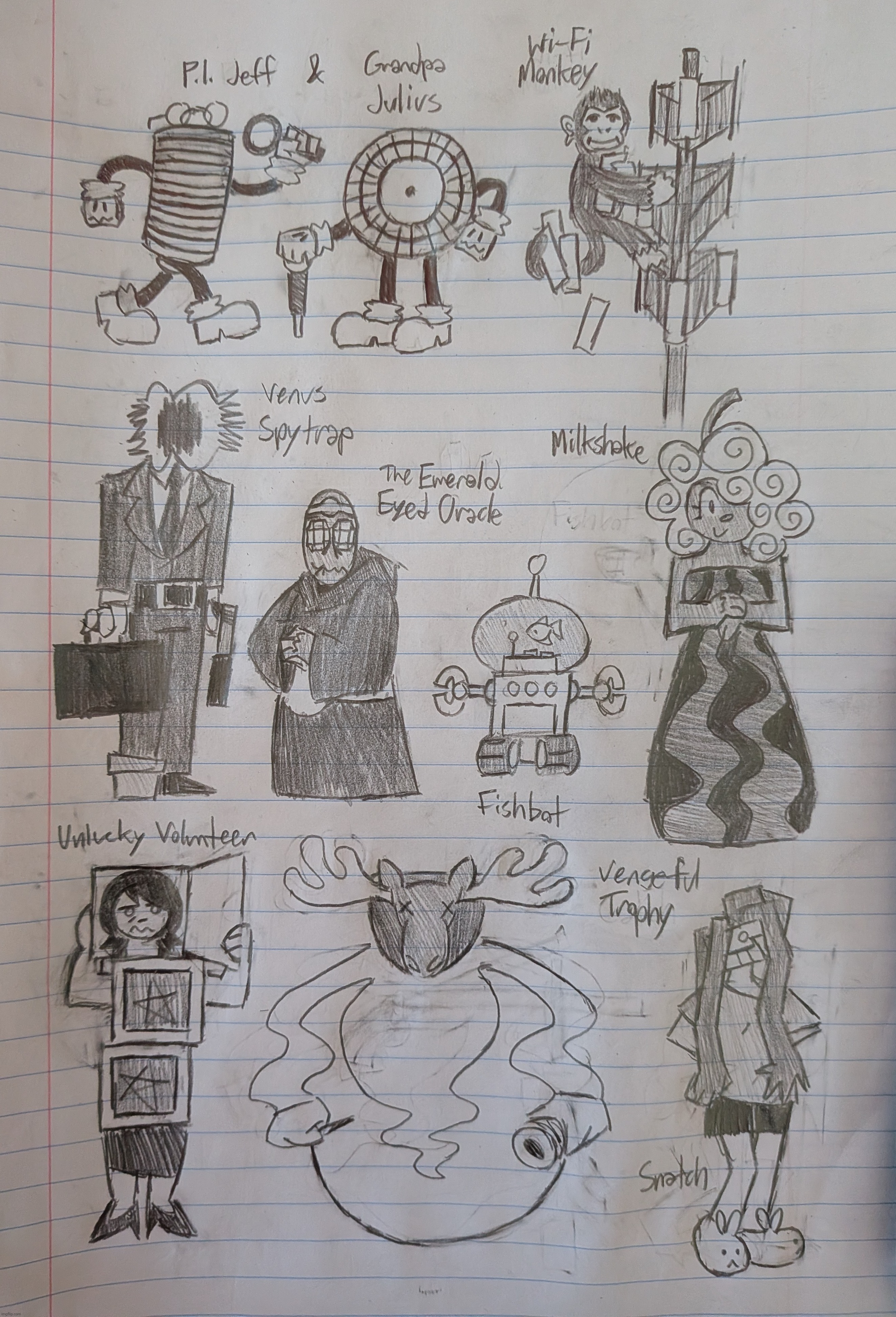 Random characters made for fun | made w/ Imgflip meme maker