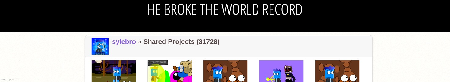 he broke the world record | image tagged in w | made w/ Imgflip meme maker