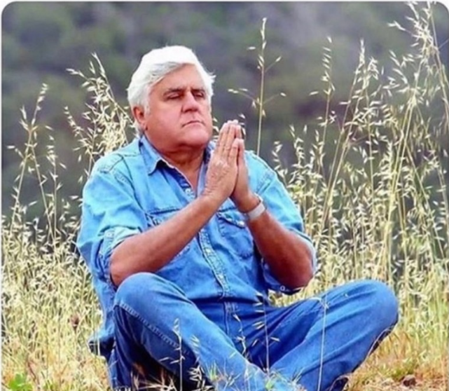 Meditating in Nature Blank Meme Template