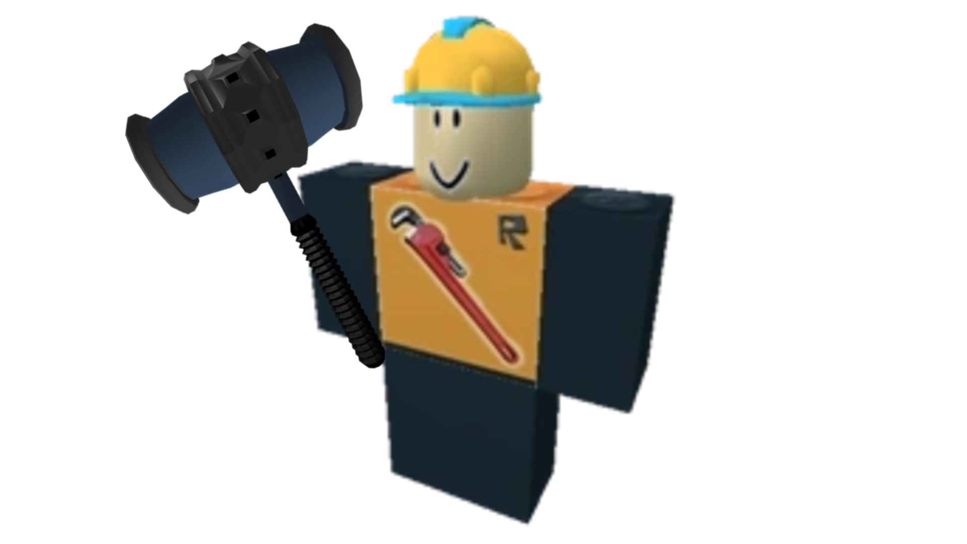 Old builderman Blank Meme Template