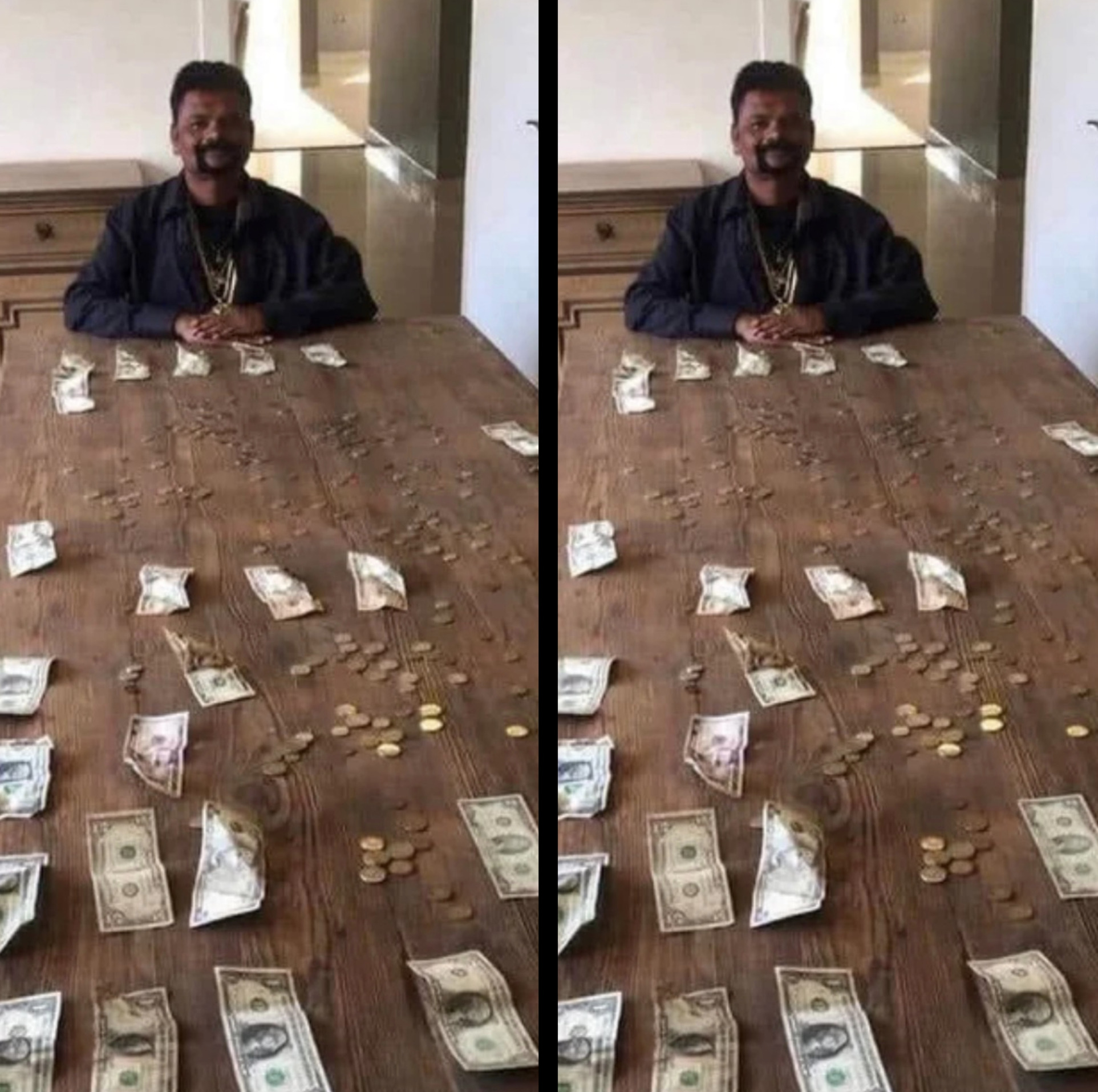 Poor vs. Poor Blank Meme Template