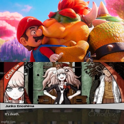 Who Reacts To Bowser Kisses Mario? | image tagged in who reacts to bowser kisses mario | made w/ Imgflip meme maker
