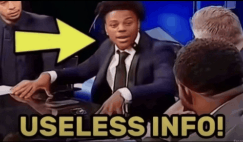 High Quality Useless Info Blank Meme Template