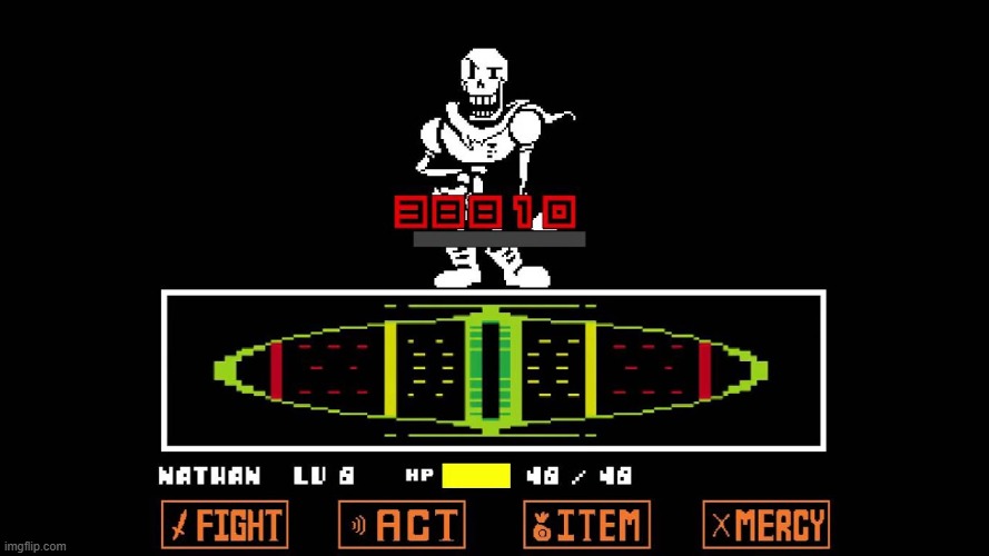 Papyrus Being Killed | image tagged in papyrus being killed | made w/ Imgflip meme maker