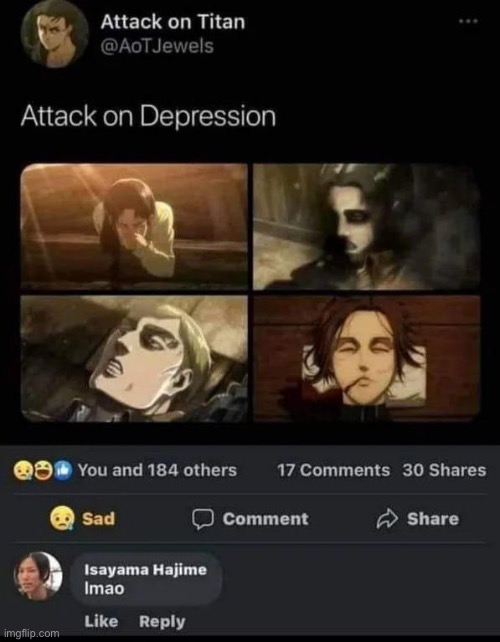 image tagged in aot | made w/ Imgflip meme maker