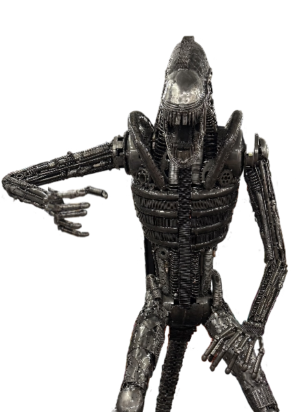 Xenomorph Statue Blank Meme Template