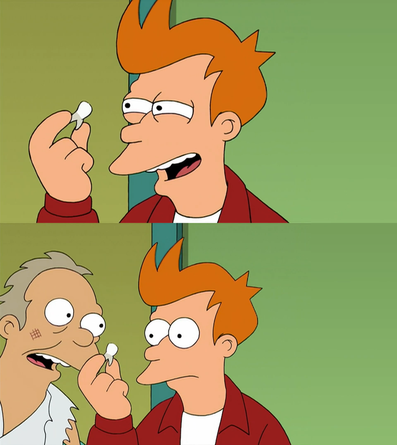 Futurama: "Some Kind of Genius" Blank Meme Template