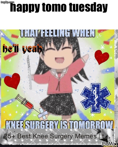 happy tomo tuesday | made w/ Imgflip meme maker