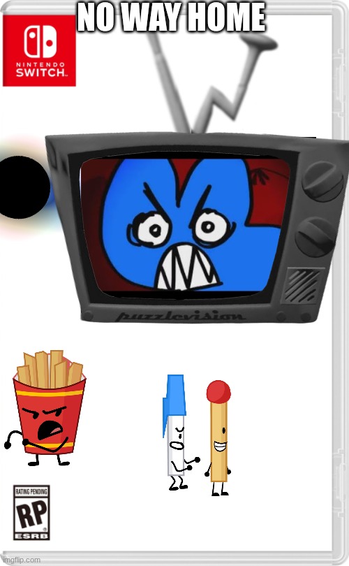 Nintendo Switch Cartridge Case | No way home | image tagged in nintendo switch cartridge case | made w/ Imgflip meme maker