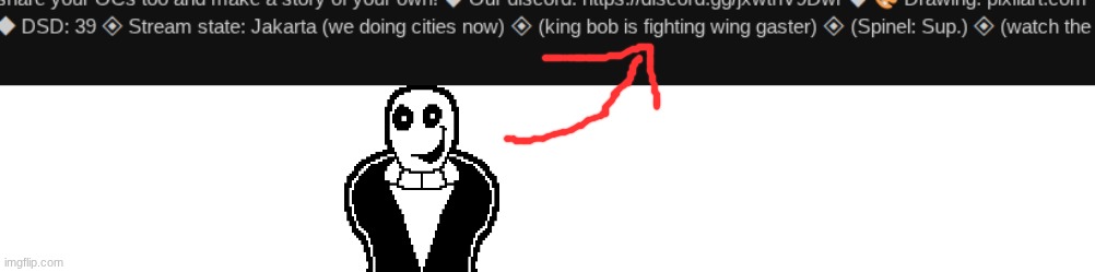 wing ding dong ditch gaster the royal rappiest | image tagged in blank white template | made w/ Imgflip meme maker