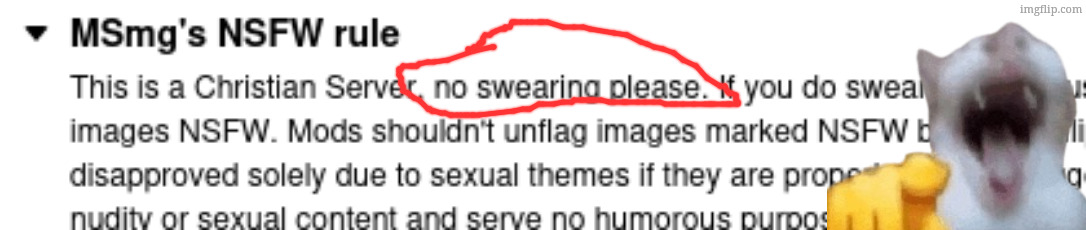 how many times have i heard a swear? | image tagged in screenshot 2026-04-28 at 13-06-52 meme generator - imgflip png | made w/ Imgflip meme maker