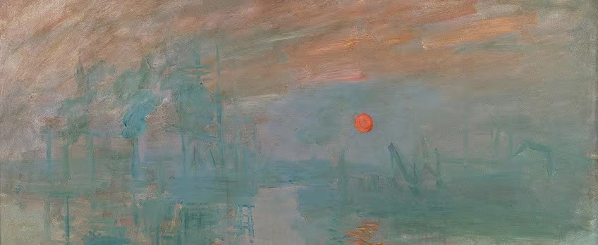 Impression, sunset, monet Blank Meme Template