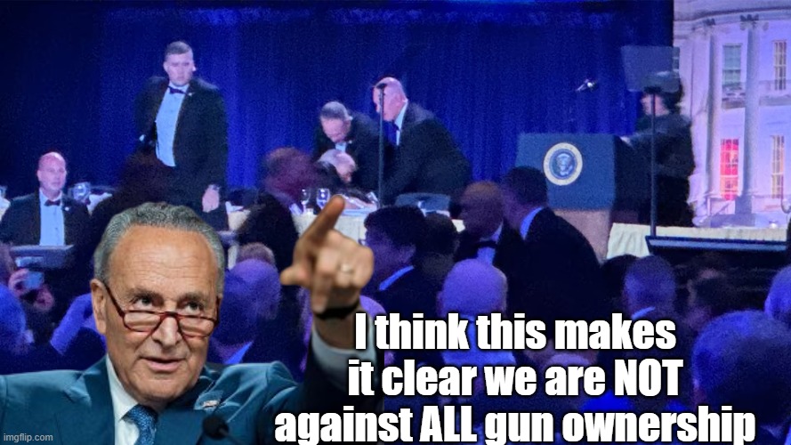 I think this makes it clear we are NOT against ALL gun ownership | made w/ Imgflip meme maker